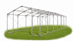 Skladový stan 5x12x3m strecha PVC 560g/m2 boky PVC 500g/m2 konštrukcia POLÁRNA