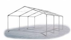 Skladový stan 5x6x2m střecha PVC 560g/m2 boky PVC 500g/m2 konstrukce LÉTO