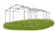 Skladový stan 5x40x2,5m střecha PVC 560g/m2 boky PVC 500g/m2 konstrukce ZIMA PLUS