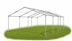Skladový stan 5x7x2m střecha PVC 580g/m2 boky PVC 500g/m2 konstrukce LÉTO