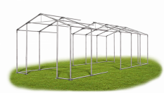 Skladový stan 4x17x3,5m střecha PVC 580g/m2 boky PVC 500g/m2 konstrukce ZIMA