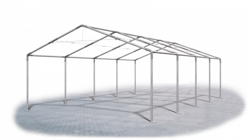Skladový stan 5x8x2m strecha PVC 560g/m2 boky PVC 500g/m2 konštrukcie LETO