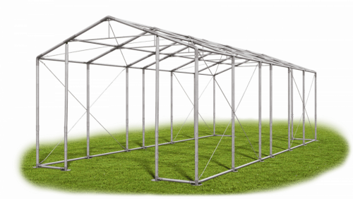 Skladový stan 6x11x4m strecha PVC 580g/m2 boky PVC 500g/m2 konštrukcie ZIMA PLUS