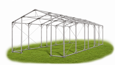 Skladový stan 8x11x2,5m strecha PVC 580g/m2 boky PVC 500g/m2 konštrukcia POLÁRNA