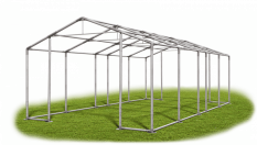 Skladový stan 5x9x2,5m střecha PVC 580g/m2 boky PVC 500g/m2 konstrukce ZIMA