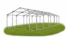 Skladový stan 5x11x2m střecha PVC 580g/m2 boky PVC 500g/m2 konstrukce POLÁRNÍ