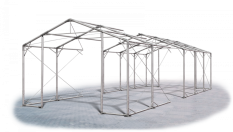 Skladový stan 5x30x3m střecha PVC 560g/m2 boky PVC 500g/m2 konstrukce POLÁRNÍ