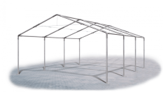 Párty stan 5x6x2m střecha PE 240g/m2 boky PE 240g/m2 konstrukce LÉTO