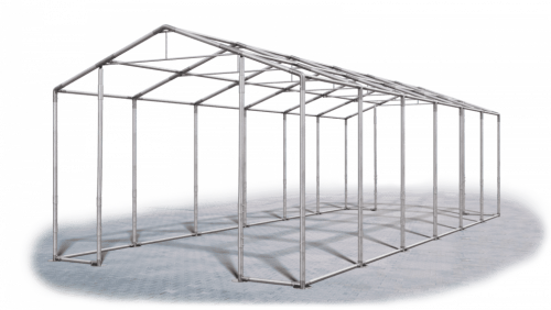 Skladový stan 8x12x4m střecha PVC 620g/m2 boky PVC 620g/m2 konstrukce ZIMA