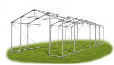 Skladový stan 5x24x3m střecha PVC 560g/m2 boky PVC 500g/m2 konstrukce POLÁRNÍ