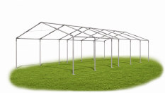 Skladový stan 4x11x2m strecha PVC 580g/m2 boky PVC 500g/m2 konštrukcie LETO