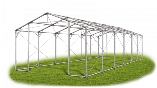 Skladový stan 6x12x2,5m střecha PVC 560g/m2 boky PVC 500g/m2 konstrukce POLÁRNÍ Skladový stan 6x12x2,5m střecha PVC 560g/m2 boky PVC 500g/m2 konstrukce POLÁRNÍ