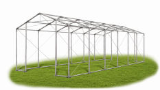 Skladový stan 4x12x4m strecha PVC 560g/m2 boky PVC 500g/m2 konštrukcie ZIMA PLUS