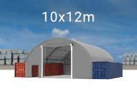 Kontajnerový stan 10x12m strecha PVC 720 g/m2
