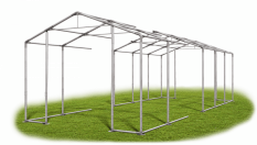 Skladový stan 6x21x3,5m střecha PVC 580g/m2 boky PVC 500g/m2 konstrukce ZIMA