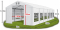 Párty stan 8x12x2,5m střecha PVC 560g/m2 boky PVC 500g/m2 HALYSTANY.CZ
