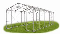 Skladový stan 5x11x4m strecha PVC 580g/m2 boky PVC 500g/m2 konštrukcia POLÁRNA PLUS