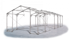 Skladový stan 6x40x2,5m strecha PVC 620g/m2 boky PVC 620g/m2 konštrukcia POLÁRNA PLUS