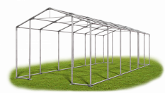 Skladový stan 5x12x3,5m strecha PVC 560g/m2 boky PVC 500g/m2 konštrukcia ZIMA
