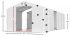 Skladový stan 6x80x4m strecha PVC 560g/m2 boky PVC 500g/m2 konštrukcia POLÁRNA