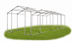 Skladový stan 4x15x3,5m strecha PVC 580g/m2 boky PVC 500g/m2 konštrukcia ZIMA