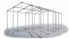 Skladový stan 6x9x4m strecha PVC 580g/m2 boky PVC 500g/m2 konštrukcia ZIMA