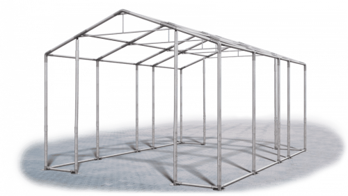 Skladový stan 5x7x4m strecha PVC 580g/m2 boky PVC 500g/m2 konštrukcia ZIMA