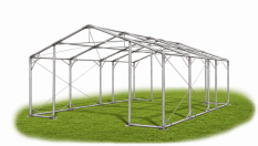 Skladový stan 5x7x2m střecha PVC 580g/m2 boky PVC 500g/m2 konstrukce POLÁRNÍ