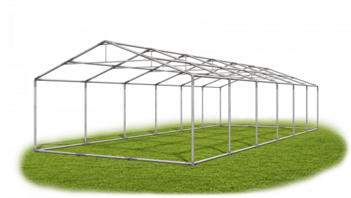 Skladový stan 6x12x2m střecha PVC 560g/m2 boky PVC 500g/m2 konstrukce LÉTO PLUS