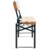 Skládací pivní set stůl se 2 lavicemi 118 cm jedle