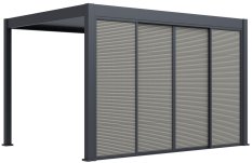 Posuvná zástena pre bioklimatickú pergolu