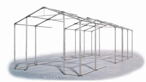 Skladový stan 5x20x3,5m střecha PVC 620g/m2 boky PVC 620g/m2 konstrukce ZIMA