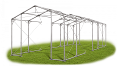 Skladový stan 8x22x4m strecha PVC 560g/m2 boky PVC 500g/m2 konštrukcia POLÁRNA