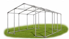 Párty stan 5x6x2,5m střecha PVC 560g/m2 boky PVC 500g/m2 konstrukce ZIMA