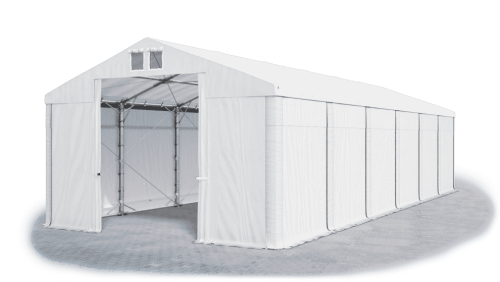 Skladový stan 6x12x2,5m střecha PVC 560g/m2 boky PVC 500g/m2 konstrukce POLÁRNÍ Skladový stan 6x12x2,5m střecha PVC 560g/m2 boky PVC 500g/m2 konstrukce POLÁRNÍ