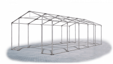 Skladový stan 4x10x2,5m střecha PVC 620g/m2 boky PVC 620g/m2 konstrukce ZIMA