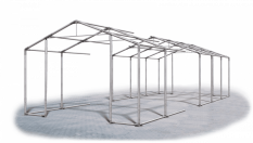 Skladový stan 8x20x3m střecha PVC 620g/m2 boky PVC 620g/m2 konstrukce ZIMA