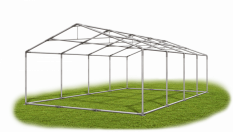 Skladový stan 6x8x2m strecha PVC 560g/m2 boky PVC 500g/m2 konštrukcie LETO PLUS