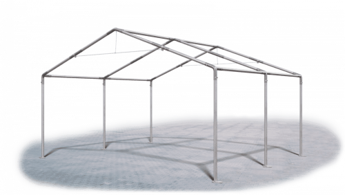 Skladový stan 3x4x2m střecha PVC 560g/m2 boky PVC 500g/m2 konstrukce LÉTO
