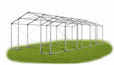 Skladový stan 4x11x2,5m střecha PVC 580g/m2 boky PVC 500g/m2 konstrukce ZIMA PLUS