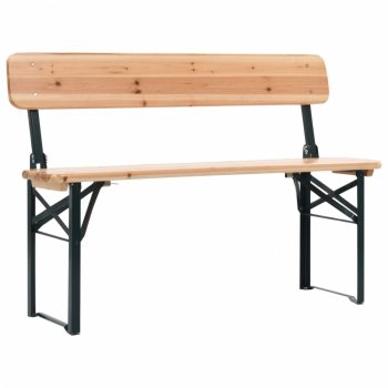 Skládací pivní set stůl se 2 lavicemi 118 cm jedle Skládací pivní set stůl se 2 lavicemi 118 cm jedle