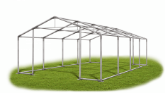 Skladový stan 8x8x2m střecha PVC 620g/m2 boky PVC 620g/m2 konstrukce ZIMA