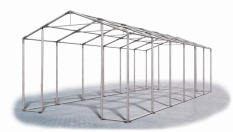 Skladový stan 6x12x4m strecha PVC 560g/m2 boky PVC 500g/m2 konštrukcia ZIMA