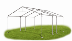 Skladový stan 4x5x2m střecha PVC 580g/m2 boky PVC 500g/m2 konstrukce LÉTO