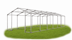 Skladový stan 6x12x3m střecha PVC 560g/m2 boky PVC 500g/m2 konstrukce ZIMA