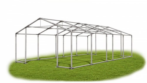 Skladový stan 4x9x2m střecha PVC 580g/m2 boky PVC 500g/m2 konstrukce ZIMA
