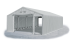 Skladový stan celoročný 8x12x3m nehorľavá plachta PVC 600g/m2 konštrukcia POLÁRNA PLUS