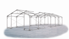 Skladový stan 4x30x2m strecha PVC 620g/m2 boky PVC 620g/m2 konštrukcia POLÁRNA