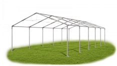 Párty stan 5x10x2m střecha PE 240g/m2 boky PE 240g/m2 konstrukce LÉTO