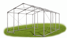 Skladový stan 5x6x3m strecha PVC 560g/m2 boky PVC 500g/m2 konštrukcie ZIMA PLUS